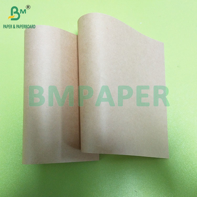 60 กรัม 100% ผงไม้บริสุทธิ์ กระเป๋า Kraft กระดาษสีน้ําตาล สําหรับบรรจุอาหาร