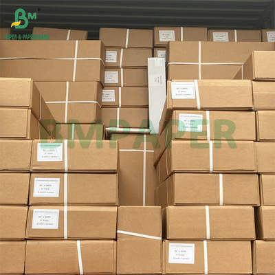 ขนาดใหญ่ 24 นิ้ว กว้าง 150 ฟุต ความยาว CAD Paper Bond Roll Inkjet Printing
