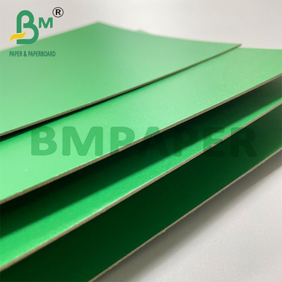 1.2 มิลลิเมตร 1.5 มิลลิเมตร สีเขียว ลายสีเทา Backboard สําหรับกล่องเครื่องประดับ