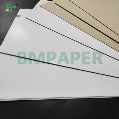 450 กรัม 500 กรัม C1S กระดาษ Duplex หลังสีเทาสําหรับแป้งฟัน กล่อง 800 x 1000 มิลลิเมตร