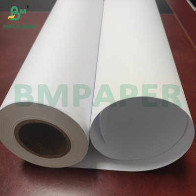 กระดาษพิมพ์ลาย 150gr กระดาษขาวเคลือบด้านหนึ่ง 914mm X 30m Roll