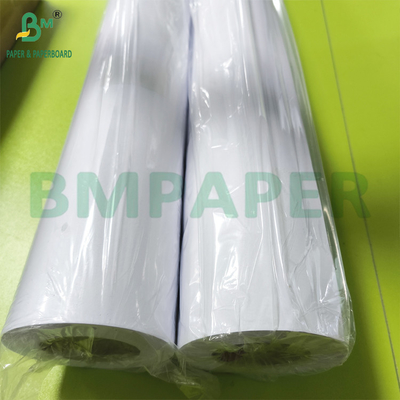 กระดาษพิมพ์ลาย 150gr กระดาษขาวเคลือบด้านหนึ่ง 914mm X 30m Roll