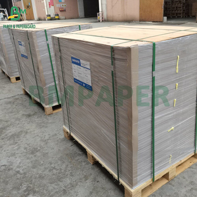 2 มม แผ่นยางเคลือบ Duplex กระดาษ หลังขาวสําหรับเครื่องประดับ กล่อง 22 'x 28'
