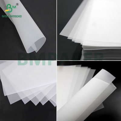 50g 83g กระดาษรอยใส กระดาษเนยสําหรับ CAD การดูดซึมหมึกที่ดี