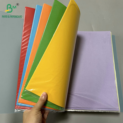 230 กรัม 350 กรัม สีแดง สีฟ้า แข็งแรง ไม่เคลือบ กระดาษกระดาษบริสตอล สําหรับปกหนังสือ 70 x 100 ซม.