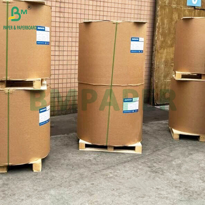 80gm 85gm กระดาษครัฟท์สีน้ําตาล สําหรับกระเป๋าบรรจุซีเมนต์ ความแข็งแรงสูง 42'