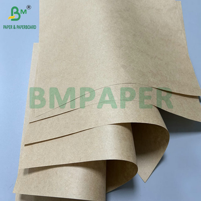 85 กรัม 100 กรัม กระดาษครัฟท์กระเป๋าน้ําตาลครึ่งขยาย สําหรับกระเป๋ากระดาษ 70 x 100 ซม.