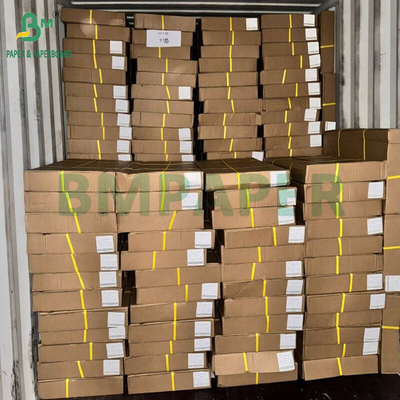 80 กรัม กระดาษดิจิตอลสีม่วงสีน้ําเงิน CAD Plotter Rolls ด้านเดียว ขาว 610mm X 50m 2inch Core