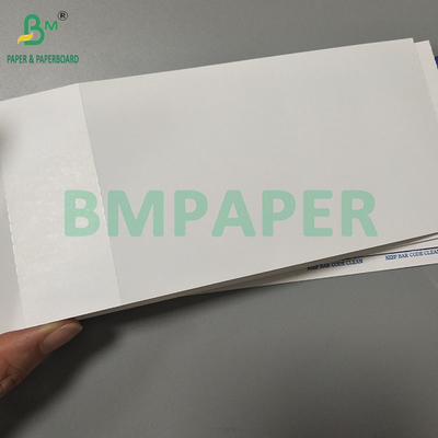 175GSM บัตรขาวเปล่า กระดาษร้อน ดูเล่ ด้านพิมพ์สําหรับบัตรขึ้นเครื่อง