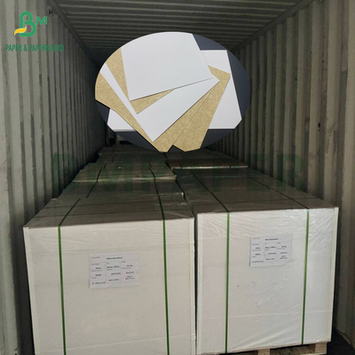270 กรัม 300 กรัม อาหารเกรดเคลือบขาว Top KLB Kraft หลังคาร์เรย์บอร์ด 31 &quot; 43&quot;