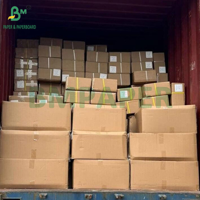 สีขาวสดใส 24lb 28lb สี Inkjet Matte ปกแต่งกระดาษบอนด์ม้วน 36inch x 150ft