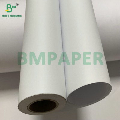 กระดาษบอนด์สีขาว 20lb CAD สําหรับการพิมพ์ Inkjet ขนาด 36" x 300' 3 รอลล์ต่อกล่อง