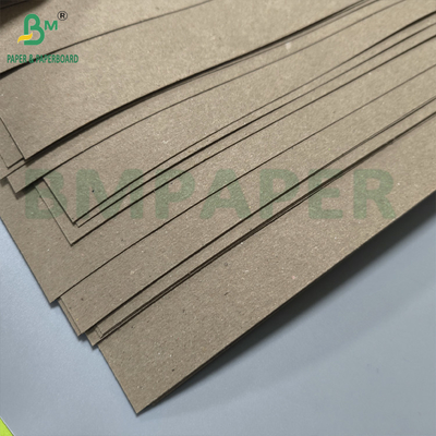 300gm - 450gm กระดาษกระดาษกระดาษ Kraft ไม่ขาวแข็งสําหรับท่อและแกน