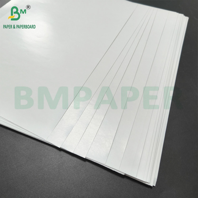 กระดาษสีขาวเคลือบ 1 ด้าน 80 กรัม 85 กรัม สําหรับการใช้ในเครื่องติดตาม
