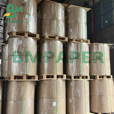 120 กรัม ความขาวสูง ความแข็งแรงดี กระดาษไครฟอฟท์สีขาว รอยกระดาษ 889 มม ความกว้าง