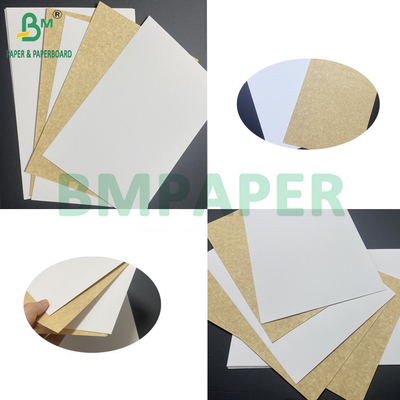 200 กรัม 250 กรัม เกรดอาหาร CKB กระดาษ Kraft กระดาษกระดาษ Clay White Coated Kraft Back สําหรับบรรจุเครื่องดื่ม