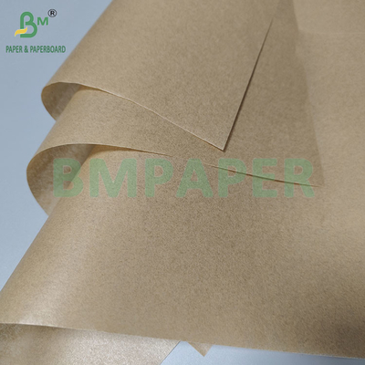 40GSM กระดาษทําขนมปังสีน้ําตาลประเภทอาหาร สําหรับไมโครเวฟ