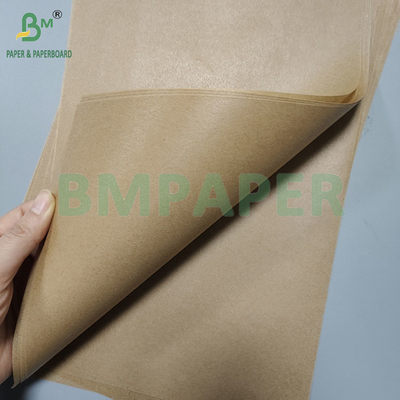 40GSM กระดาษทําขนมปังสีน้ําตาลประเภทอาหาร สําหรับไมโครเวฟ