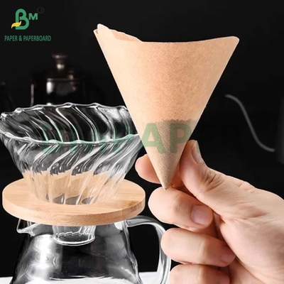 กระดาษกรองกาแฟสีน้ําตาลธรรมชาติ ไม่ขาว