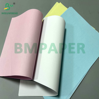 กระดาษไร้คาร์บอนหลายสี 20LB 8 1/2 x 11 1/2 สําหรับการพิมพ์ออฟเซต