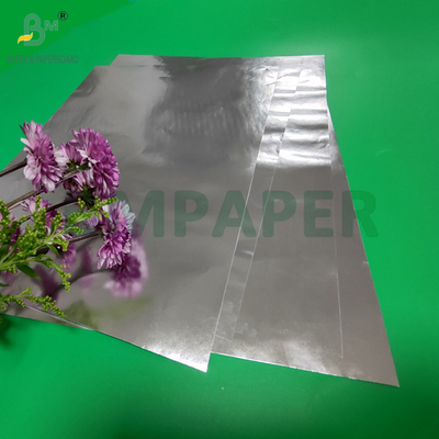 68 กรัม 70 กรัม เงิน โลหะกระดาษความแข็งแรงฝน สําหรับเบียร์ Neck Label 700 มม