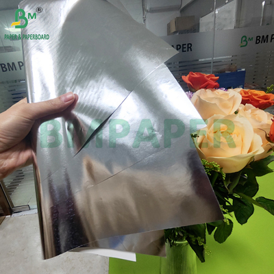 68 กรัม 70 กรัม เงิน โลหะกระดาษความแข็งแรงฝน สําหรับเบียร์ Neck Label 700 มม