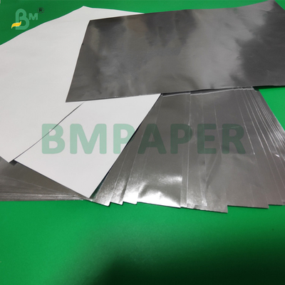 68 กรัม 70 กรัม เงิน โลหะกระดาษความแข็งแรงฝน สําหรับเบียร์ Neck Label 700 มม