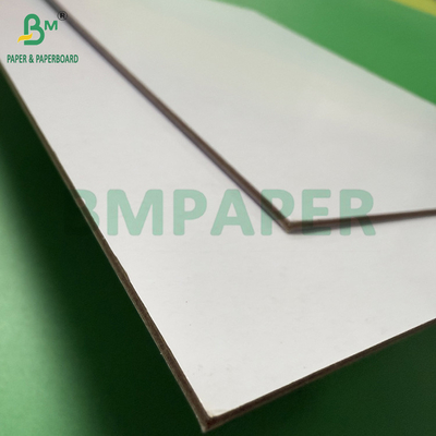 2 มม 1400 กรัม หนา Duplex Board 78 X 109 มม สองด้าน กระดาษกระดาษสีขาว สําหรับกล่องกล่อง