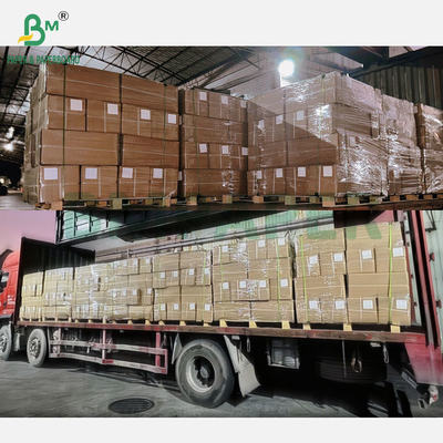 20lb พรีเมียมเคลือบกระดาษ Inkjet Rolls กระดาษ CAD สีขาวแมท 914mm X 30m