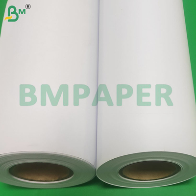 การดูดซึมหมึกขนาดใหญ่ 80GSM 610*150m CAD แผนผังกระดาษม้วน