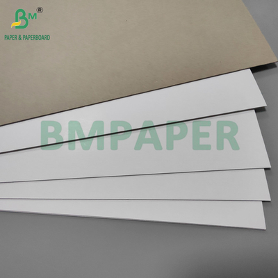 1.5MM 2MM White Face Rigid Grey Board สําหรับบรรจุสินค้าอิเล็กทรอนิกส์ ความแข็งแรงสูง