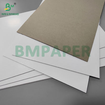 1.5MM 2MM White Face Rigid Grey Board สําหรับบรรจุสินค้าอิเล็กทรอนิกส์ ความแข็งแรงสูง