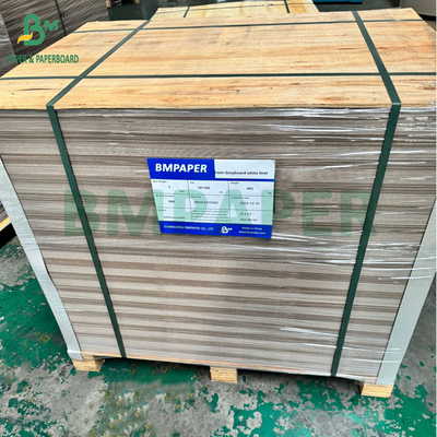 1.5MM 2MM White Face Rigid Grey Board สําหรับบรรจุสินค้าอิเล็กทรอนิกส์ ความแข็งแรงสูง