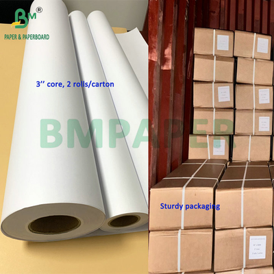 32lb 35lb ความสว่าง รูปแบบกว้าง CAD Bond Roll 24' 36' x 100'