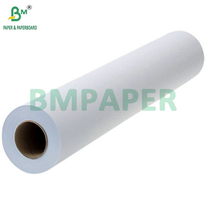 ขนาด 24' กว้าง 80gm กระดาษ CAD Plotter กระดาษ Bonds ไม่ระบายกระดาษม้วน 2' 3' หลัก