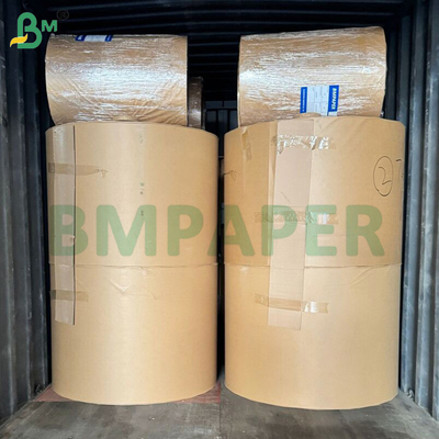 ความต้านทานต่อการบดแรง 200gm กระดาษ Kraft ขาวสําหรับท่อกระดาษ