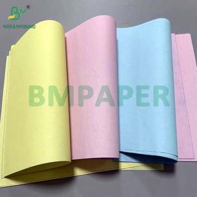 50 กรัม 60 กรัม 8.5 "x 14" สีชมพู สีน้ําเงิน กระดาษไร้คาร์บอน สําหรับใบเสนอ