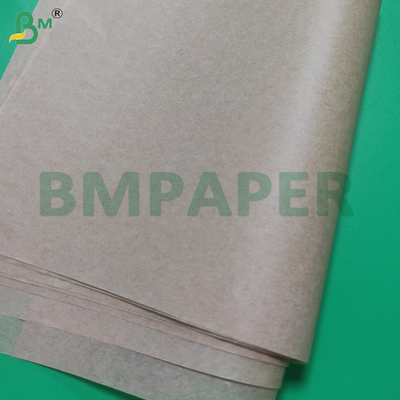 30GSM ใบกระดาษสีน้ําตาลเคลือบซิลิโคนสองด้าน คุณภาพอาหาร