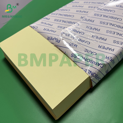 55 - 80 กรัม กระดาษ CF ไร้คาร์บอน สําหรับใบเสร็จเงิน กระดาษสีชมพูเขียวเขียวฟ้าเหลือง
