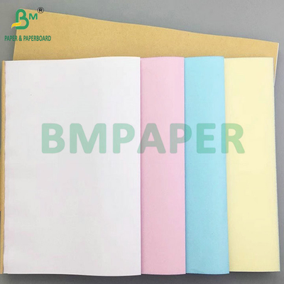 70 กรัม 75 กรัม กระดาษสําเนาไร้คาร์บอน สีดํา สีฟ้า ภาพขยายแผ่น 8.5x14'