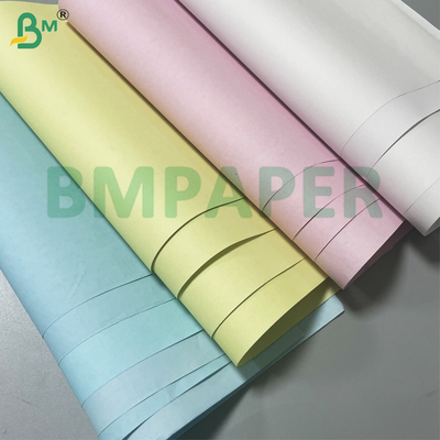 48 กรัม 50 กรัม 8.5"*11" กระดาษไร้คาร์บอนที่มีความมั่นคงสีสันสําหรับการพิมพ์บิล