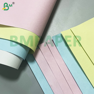 48 กรัม 50 กรัม 8.5"*11" กระดาษไร้คาร์บอนที่มีความมั่นคงสีสันสําหรับการพิมพ์บิล