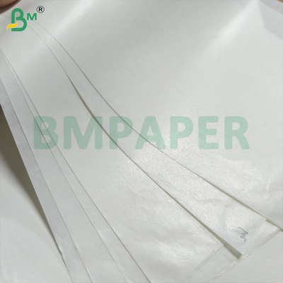 35grs สีขาวและน้ําตาล MG Kraft Paper Roll 60 ซม มีความสว่างด้านหนึ่ง