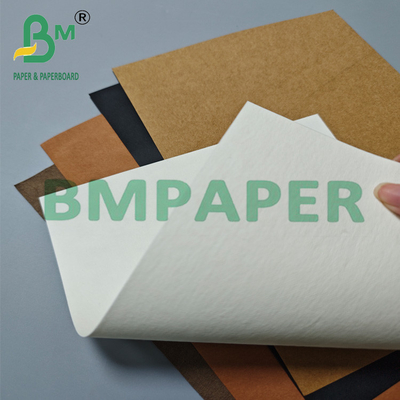 0.55 มิลลิเมตร 0.8 มิลลิเมตร สีสันเนื้อเยื่อถู Kraft สําหรับกระเป๋าถือ