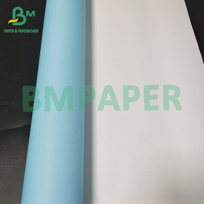 20# ด้านเดียวและสอง ด้านสีฟ้า วิศวกรรม CAD Plotter บอนด์กระดาษ 20 "* 150 ฟุต