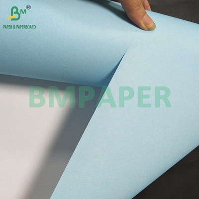 20# ด้านเดียวและสอง ด้านสีฟ้า วิศวกรรม CAD Plotter บอนด์กระดาษ 20 "* 150 ฟุต