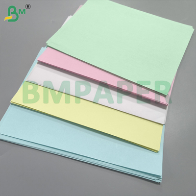 กระดาษสําเนาไร้คาร์บอนหลายสี กระดาษไร้คาร์บอน 20lb สําหรับสําเนาทันที