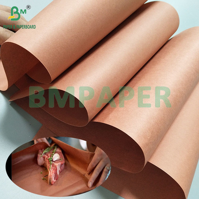 66 กรัม 70 กรัม กระดาษผงผงผงสีชมพู ไม่เคลือบ สําหรับบาร์บีคิว 60 ซม * 50 ม