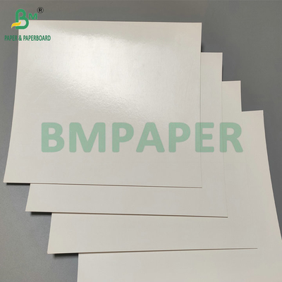 ผิวเรียบ 290gsm + 15gsm PE SBS กระดาษกล่องบรรจุอาหารแข็ง