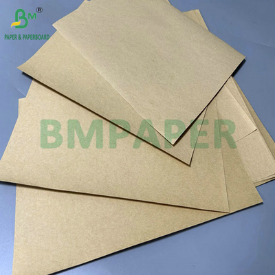 100gr 120gr กระดาษครัฟท์สีน้ําตาลแบบพิมพ์สองด้าน สําหรับกระเป๋าบรรจุหนังสือ 80cm 90cm รีล